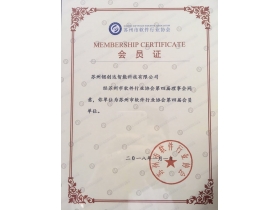 Sichuangda intelligent technology has officially become the fourth member of Suzhou Software Industry Association.